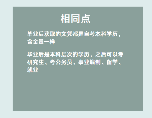 自考助學專升本和社會自考有什么區(qū)別嗎？-2