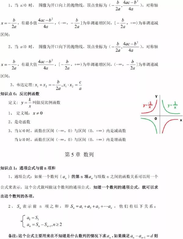 成人高考數(shù)學(xué)知識(shí)點(diǎn)有哪些？知識(shí)點(diǎn)歸納匯總！-6