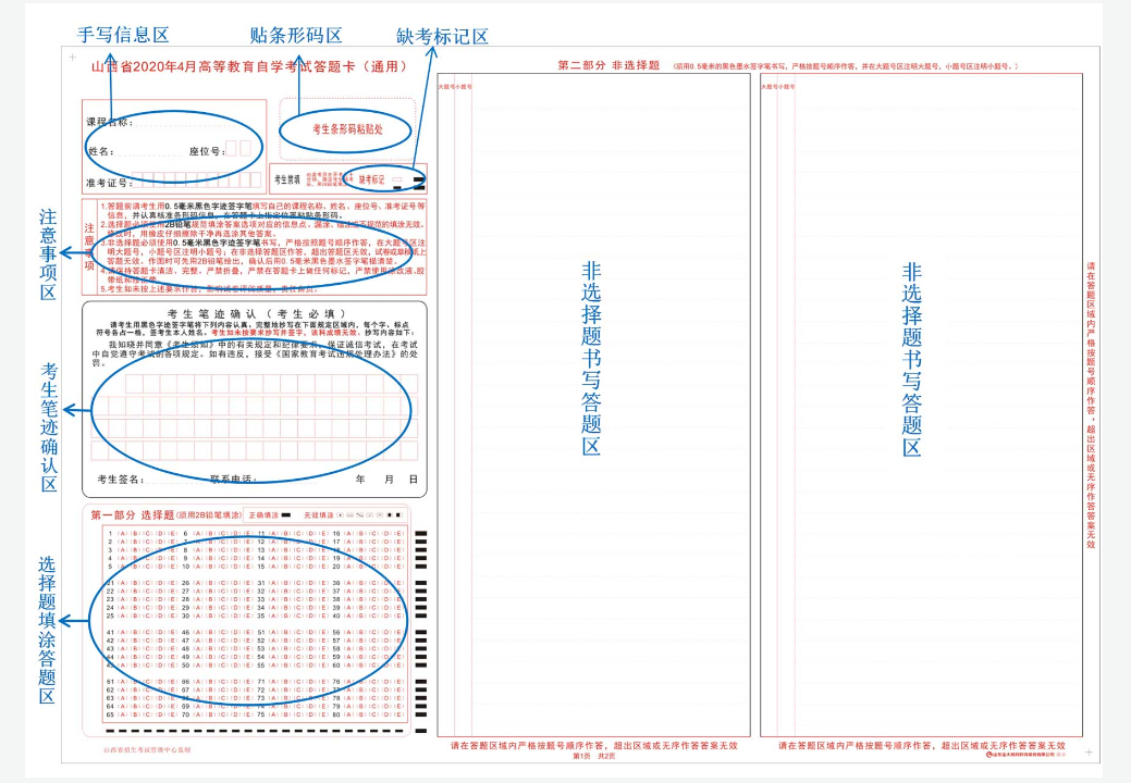 山西招生考試網(wǎng)：2024年下半年高等教育自學考試考前特別提醒